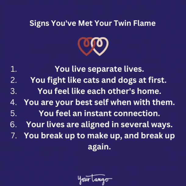 twin flame signs