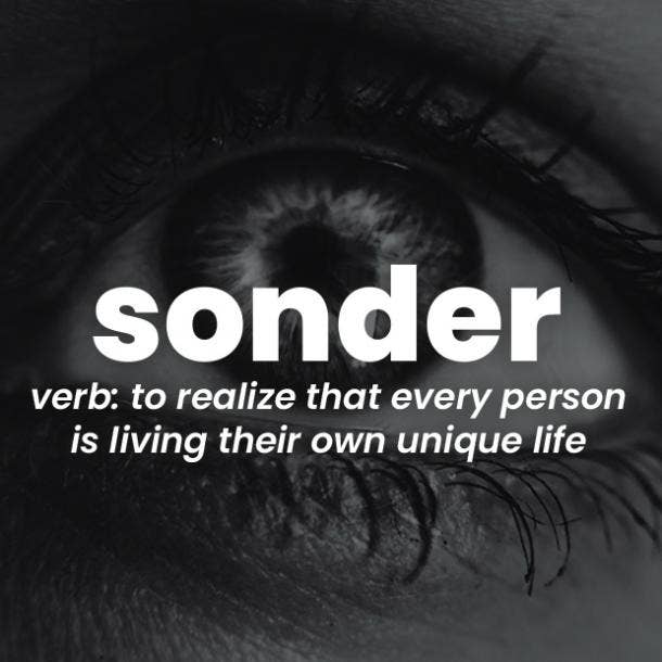 sonder rare words with beautiful meanings