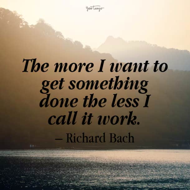 richard bach inspirational quote for work