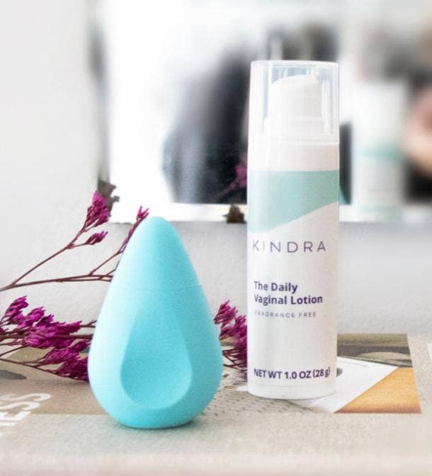 Kindra Daily Vaginal Lotion and Applicator for vaginal dryness during sex