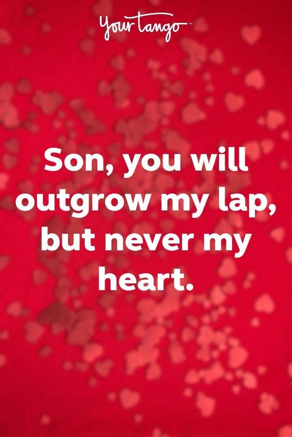 valentine's day quote for son