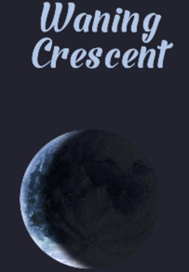 waning crescent moon