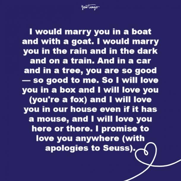 funny wedding vows