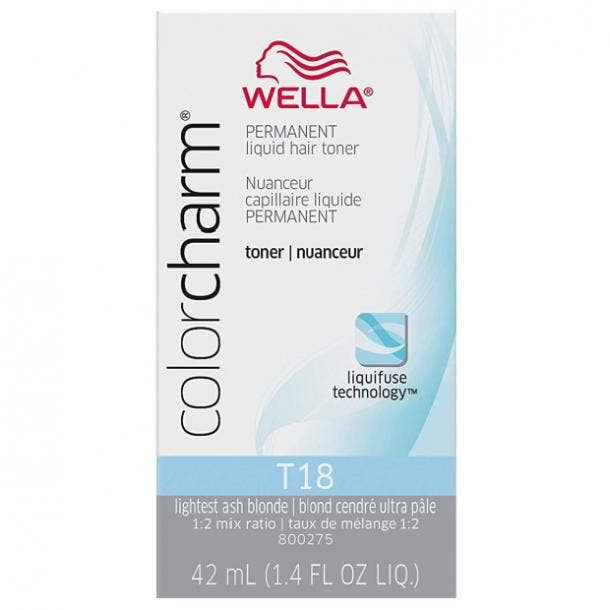 Wella Colorcharm Permanent Liquid Hair Toner in T-18