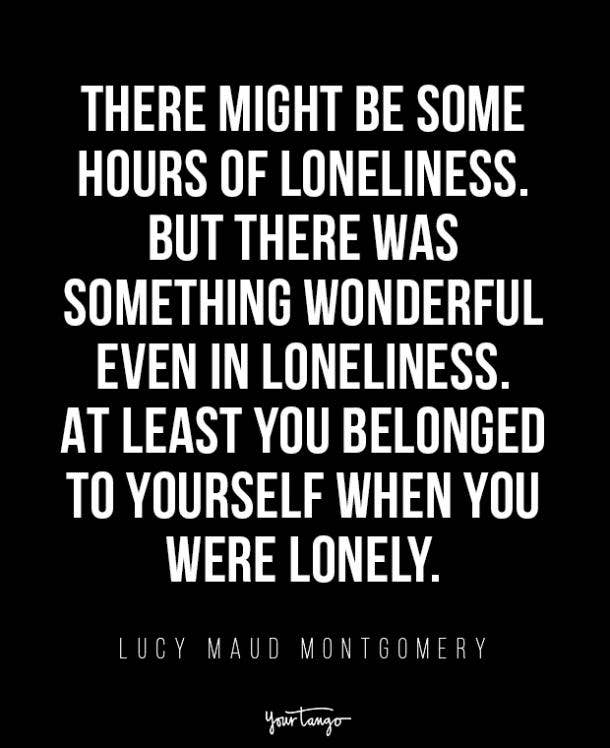 lucy maud montgomery when someone makes you feel unwanted quotes