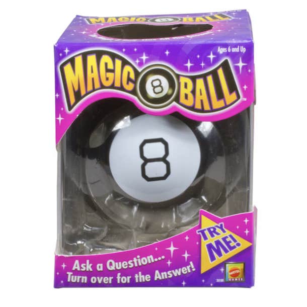 white elephant gifts under 10 magic 8 ball