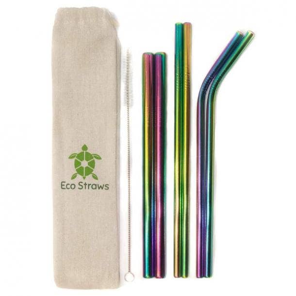 white elephant gifts under 10 reusable straws