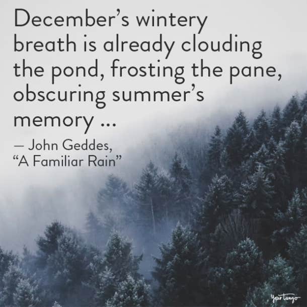 John Geddes quotes about winter