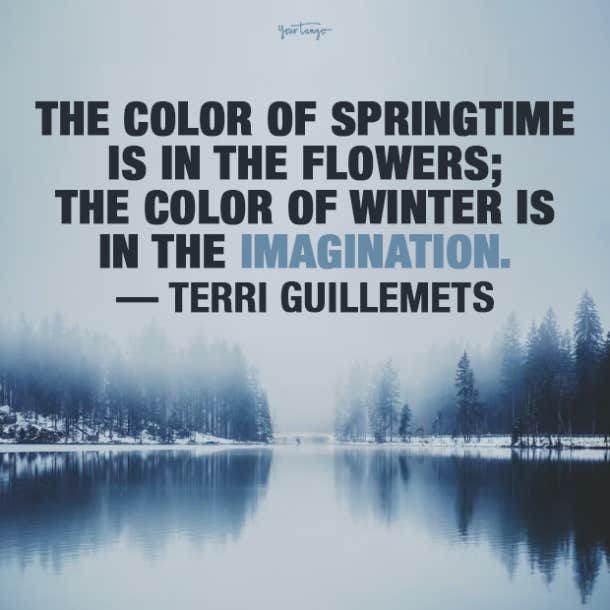 Terri Guillemets quotes about winter