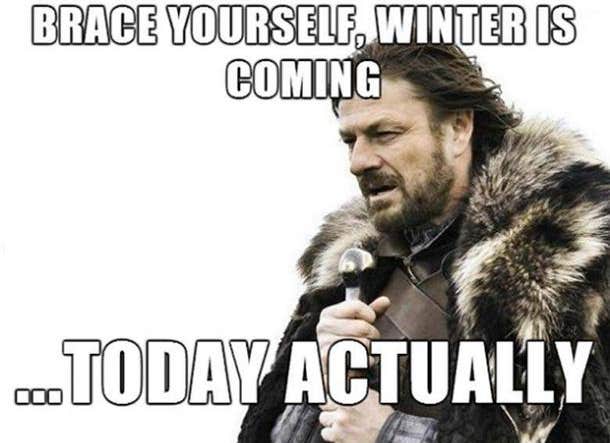 winter solstice memes