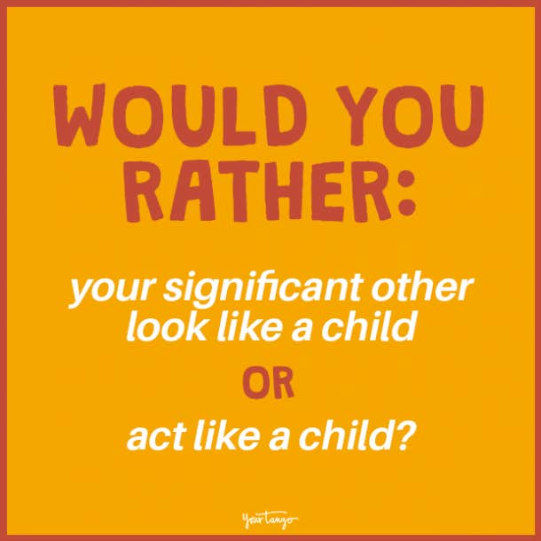 109 funny would you rather questions for adults  Funny would you rather, Would  you rather questions, Would you rather