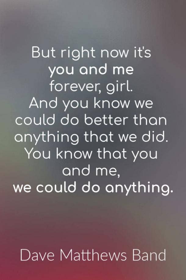 72 Best Romantic Love Song Lyrics & Quotes Of All Time