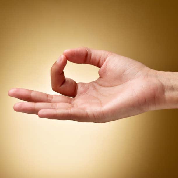 spiritual hand symbols gyan mudra