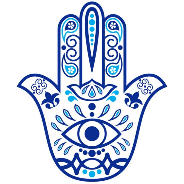 spiritual hand symbols hand of hamsa