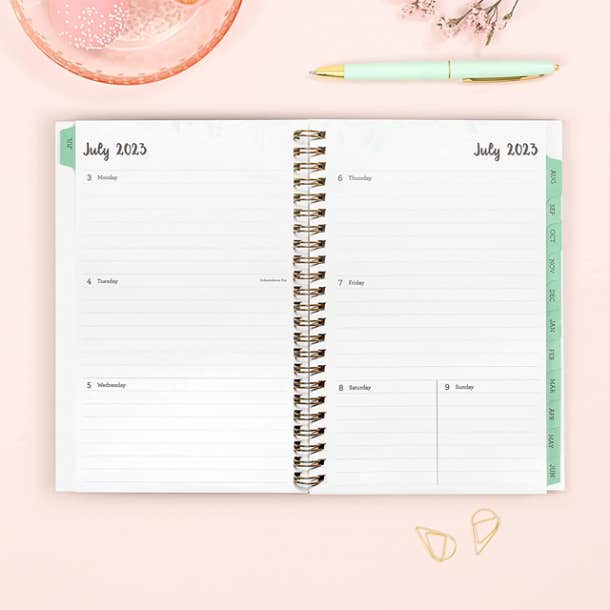 Blue Sky Yearly Planner