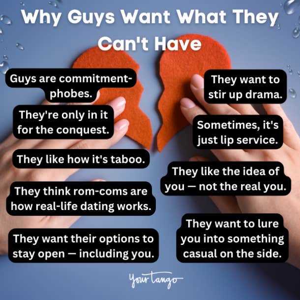 why guys want what they can't have