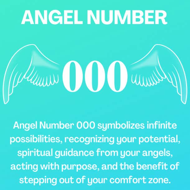 angel number 000 meaning