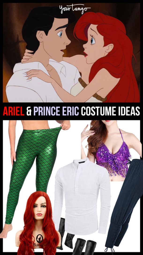 Ariel and Prince Eric The Little Mermaid Costume Ideas