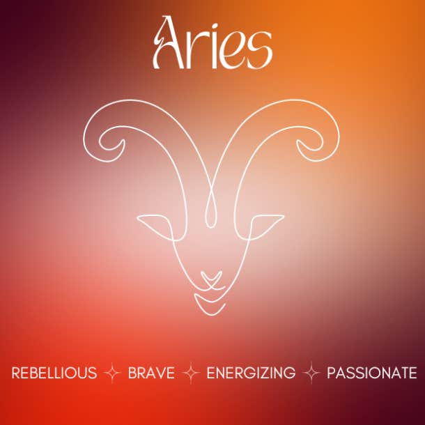 aries aura color red