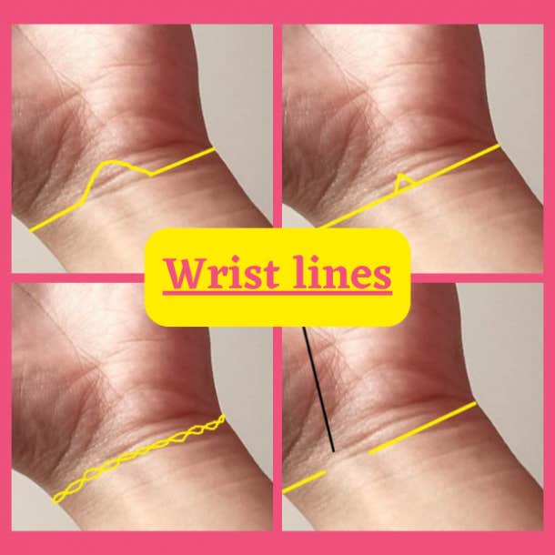 Do You Know The True Meaning Of Wrist Lines(Bracelet Lines)In Palmistry |  Palmistry, Palm reading children lines, Palm reading