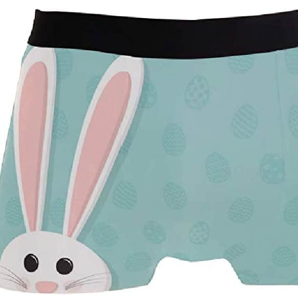 bunny boxers for naughty easter basket