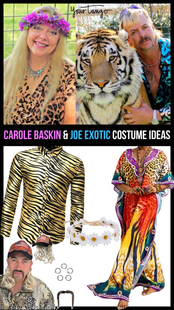 Carole Baskin Joe exotic Tiger King Costume Ideas