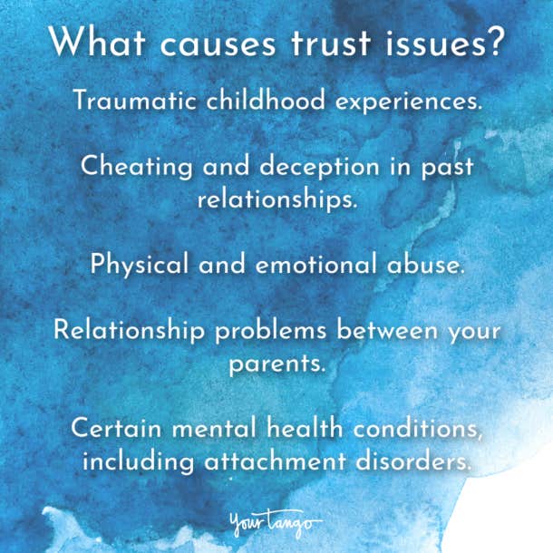 causes of trust issues