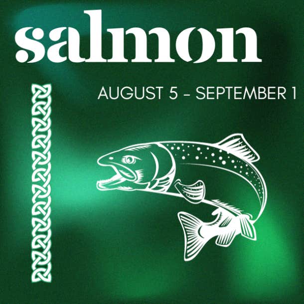 celtic animal zodiac sign salmon