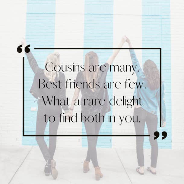 cousin quote