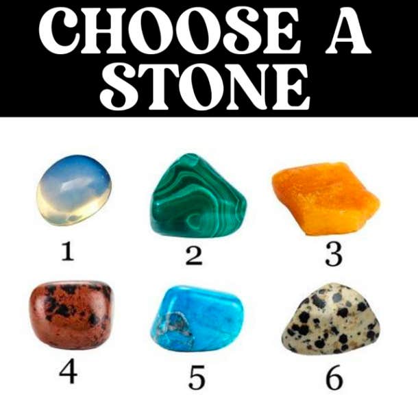 crystal stone personality test