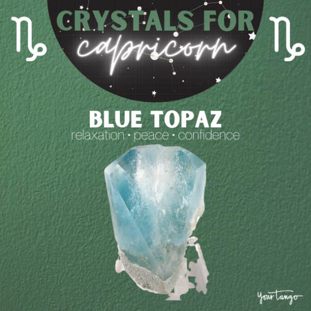 crystals for capricorn topaz