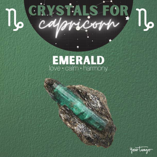 crystals for capricorn emerald
