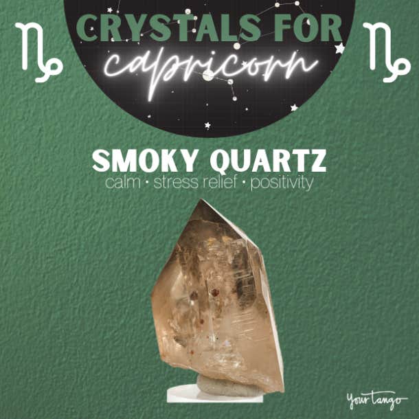 crystals for capricorn smoky quartz