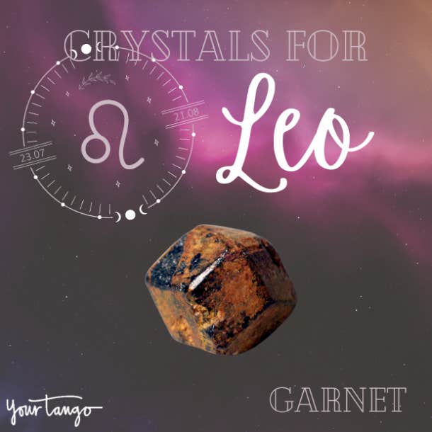 crystals for leo garnet