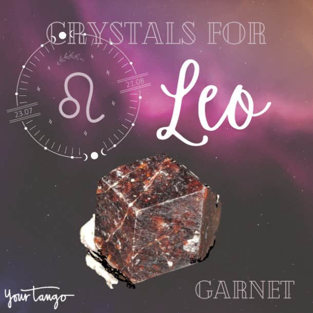 cristaux pour leo grenat