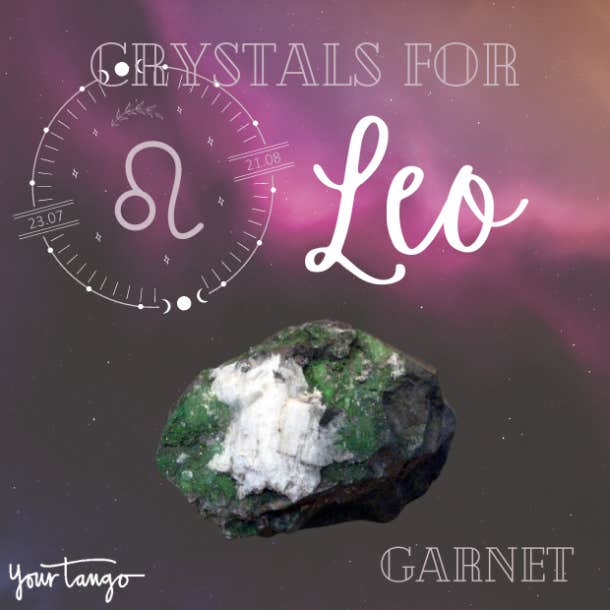 crystals for leo garnet