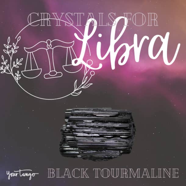 crystals for libra black tourmaline