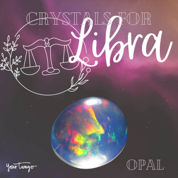 crystals for libra opal