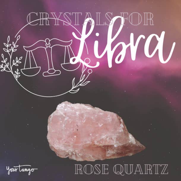 cristaux pour quartz rose balance