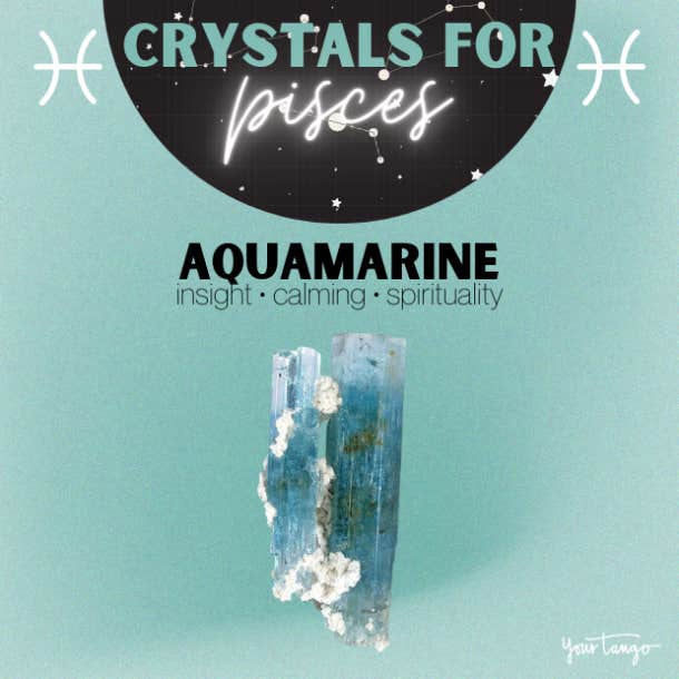aquamarine crystal for pisces