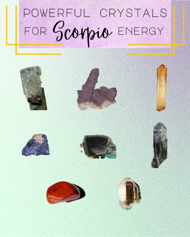 crystals for scorpio chart