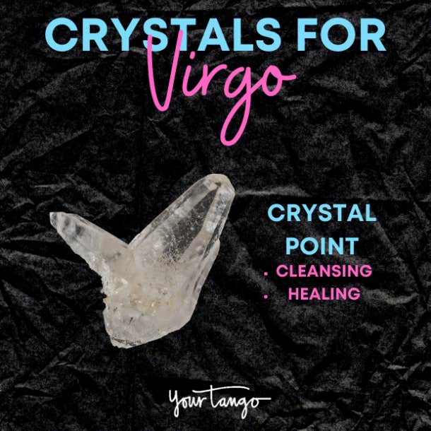 crystals for virgo quartz point