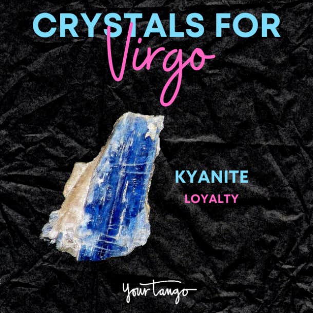 cristaux pour cyanite vierge