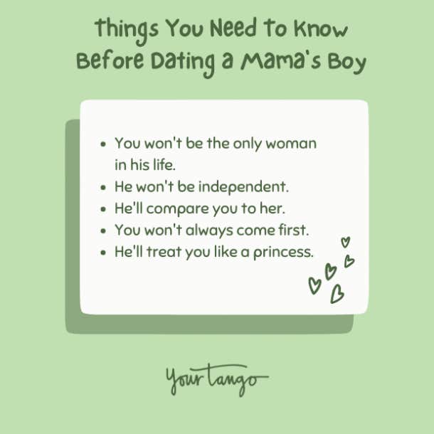 Things you need to know before dating a mama's boy