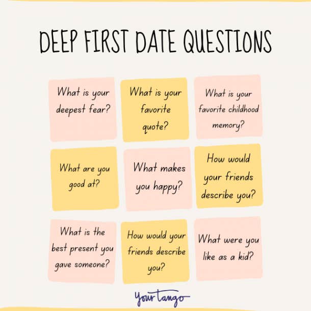 Deep first date questions
