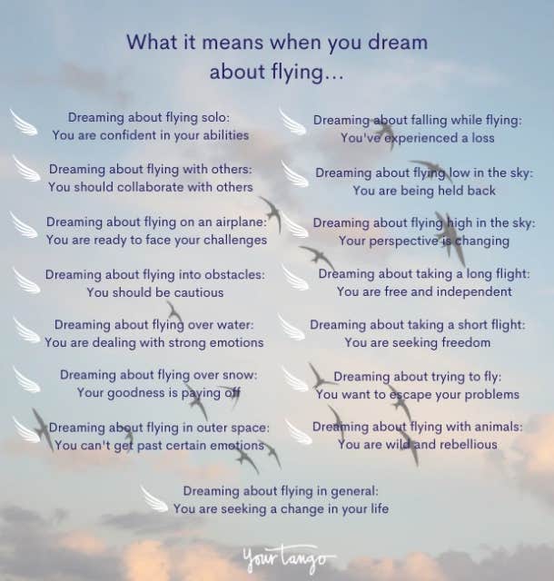 dreams about flying meanings