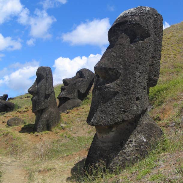 Easter Island Statues, Chile