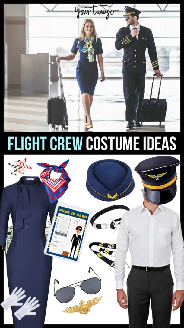 Flight Attendant airline pilot costumes