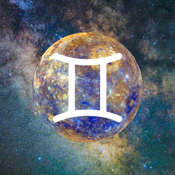 gemini symbol and ruling planet mercury