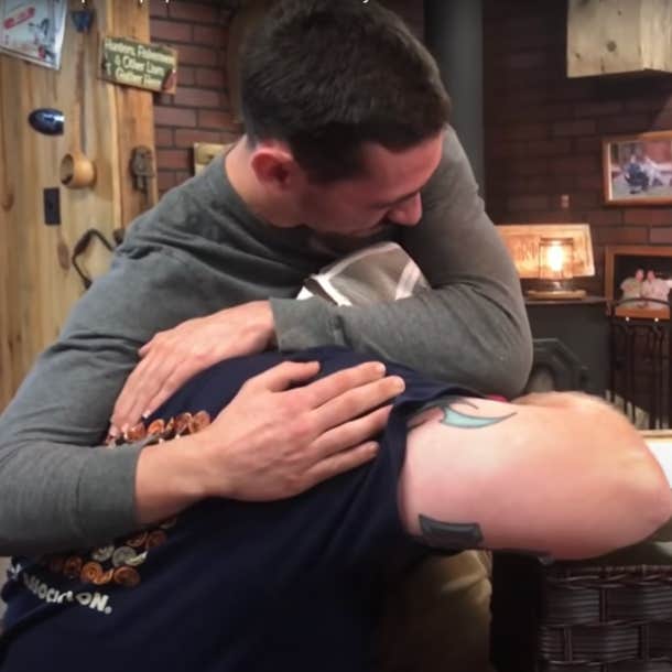 stepson surprises stepdad with adoption papers for father's day